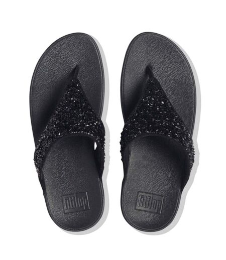 Sandales Style Scintillant Femme Noir Fit Flop