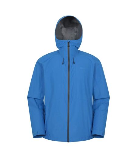 Mens Aerovent 2.5 Layer Stretch Waterproof Jacket Cobalt Mountain Warehouse