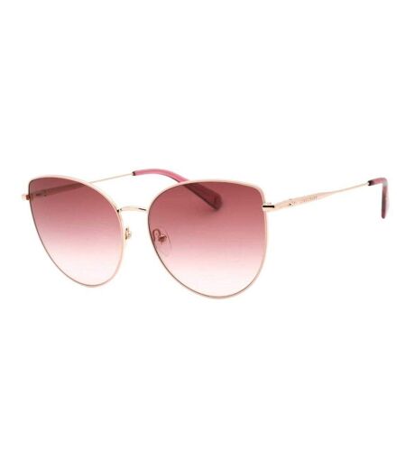 Lunettes De Soleil Motif Yeux De Chat Femme Taille Unique Rose Doré Longchamp