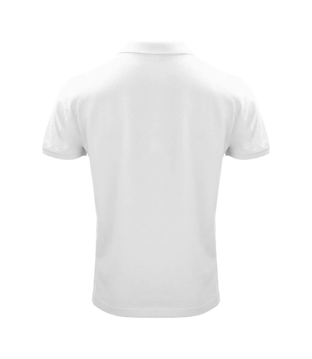 Mens classic polo shirt white Clique-2