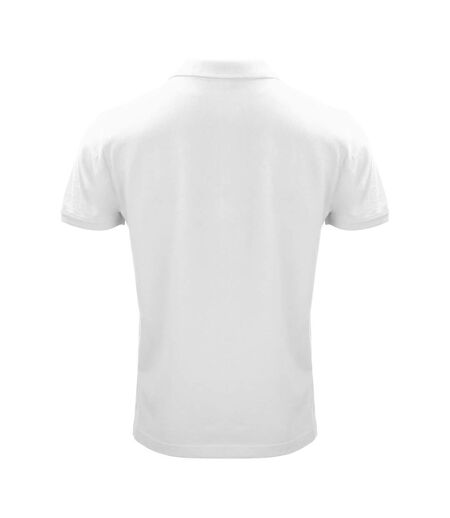 Mens classic polo shirt white Clique
