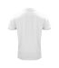 Mens classic polo shirt white Clique-2
