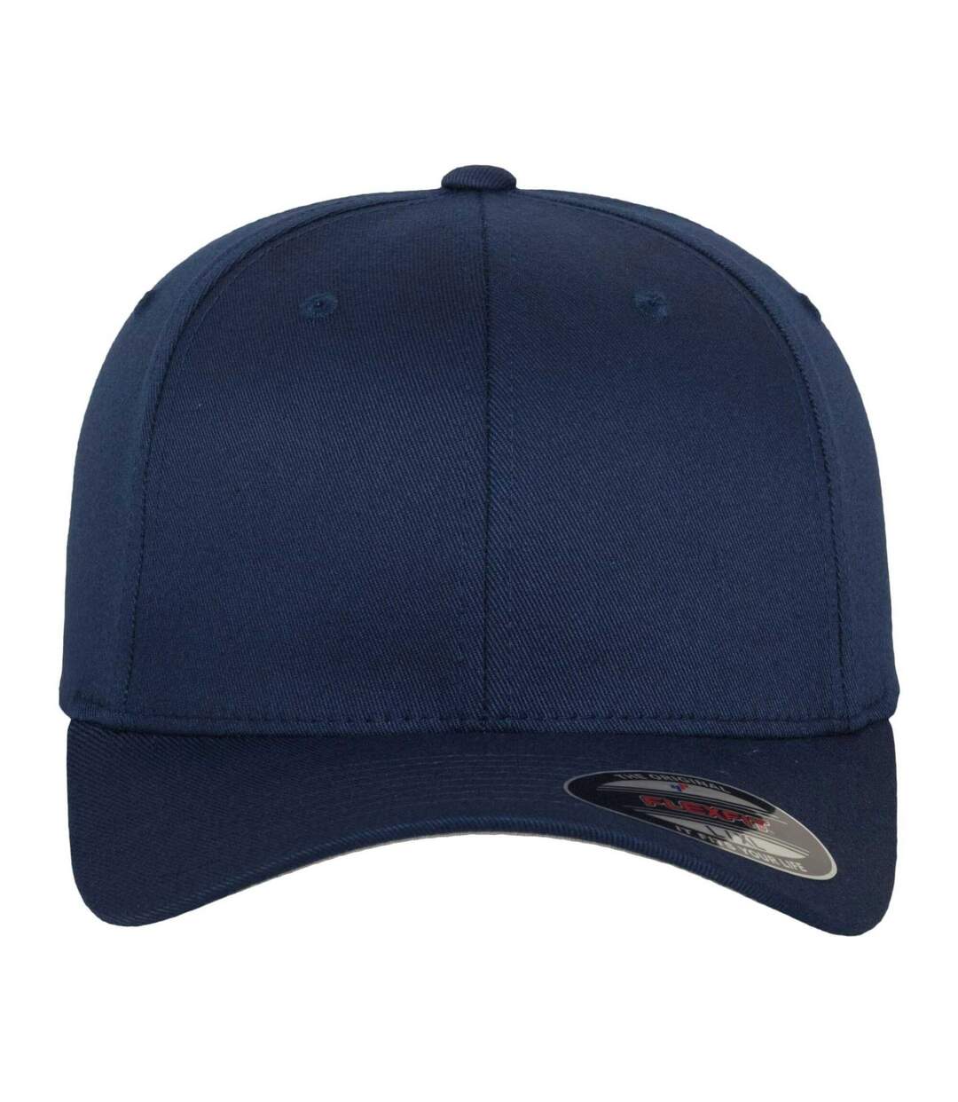 Casquette De Baseball Adulte Bleu Marine Flexfit-1