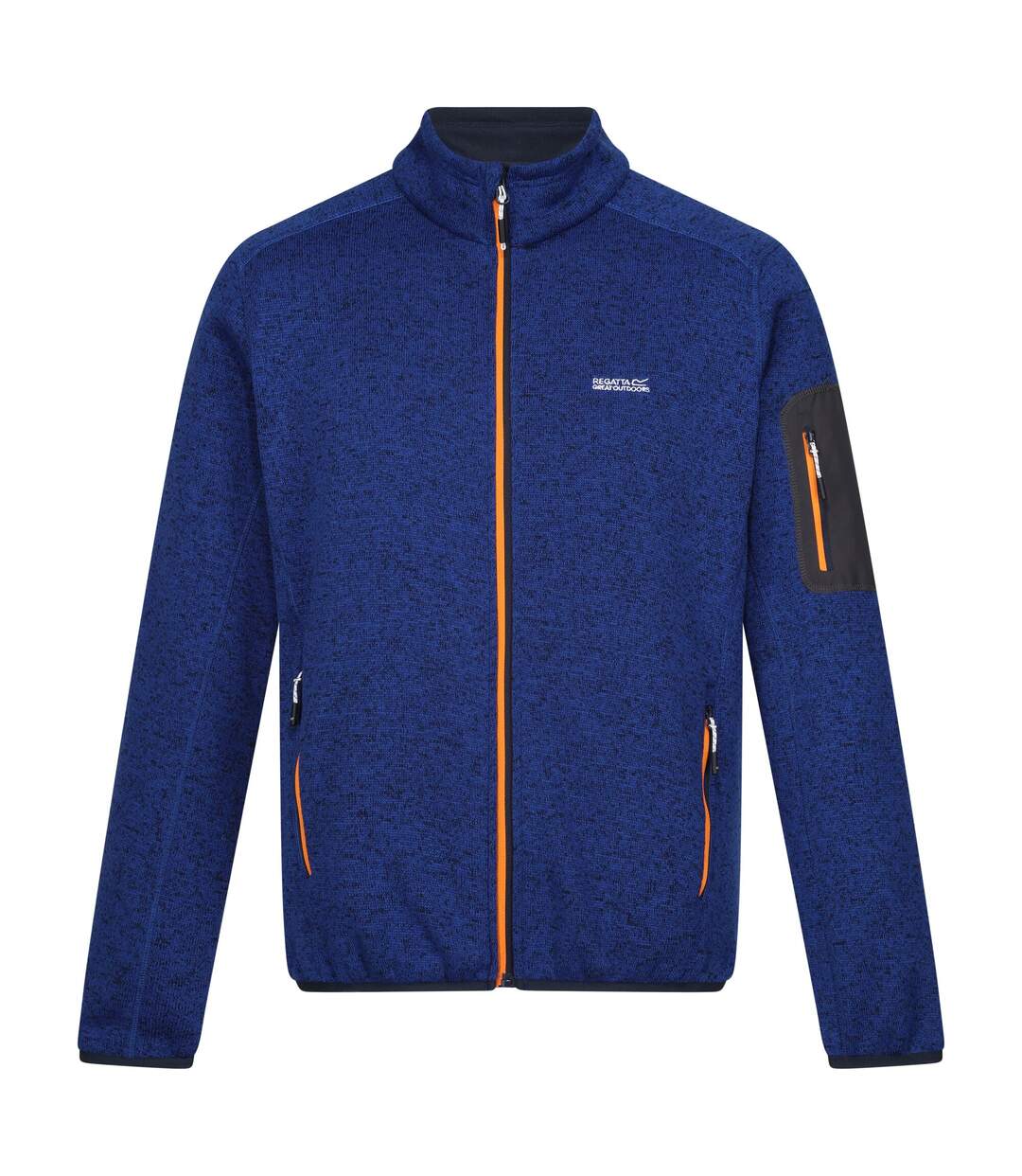 Veste polaire newhill homme bleu roi / orange kaki Regatta-1