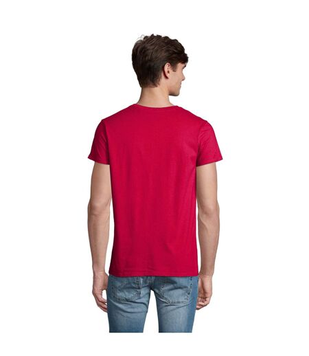 T-shirt Crusader Homme Fuchsia SOLS
