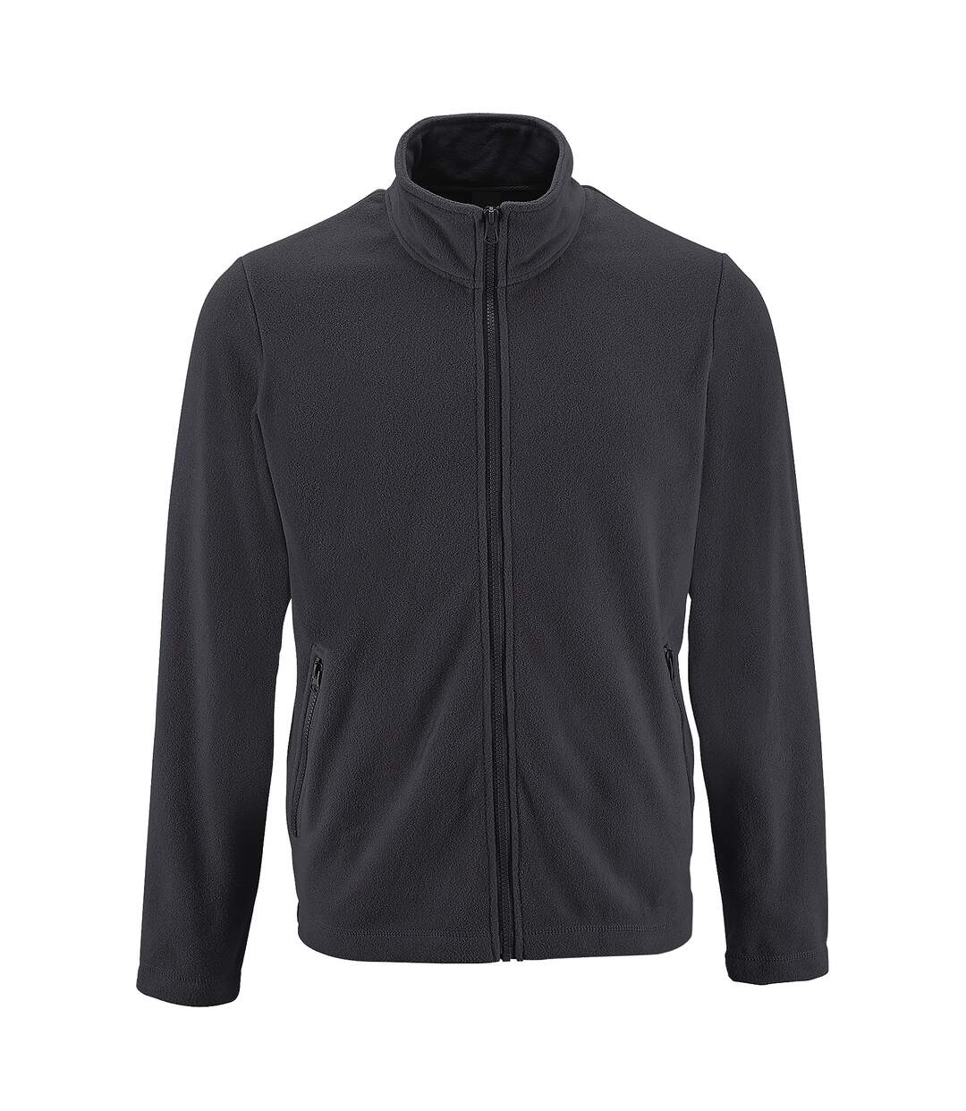 SOLS Mens Norman Fleece Jacket (Charcoal) - UTPC3210-1