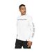 T-shirt Motif/style Lettrage Retro Homme Blanc K-Swiss-4