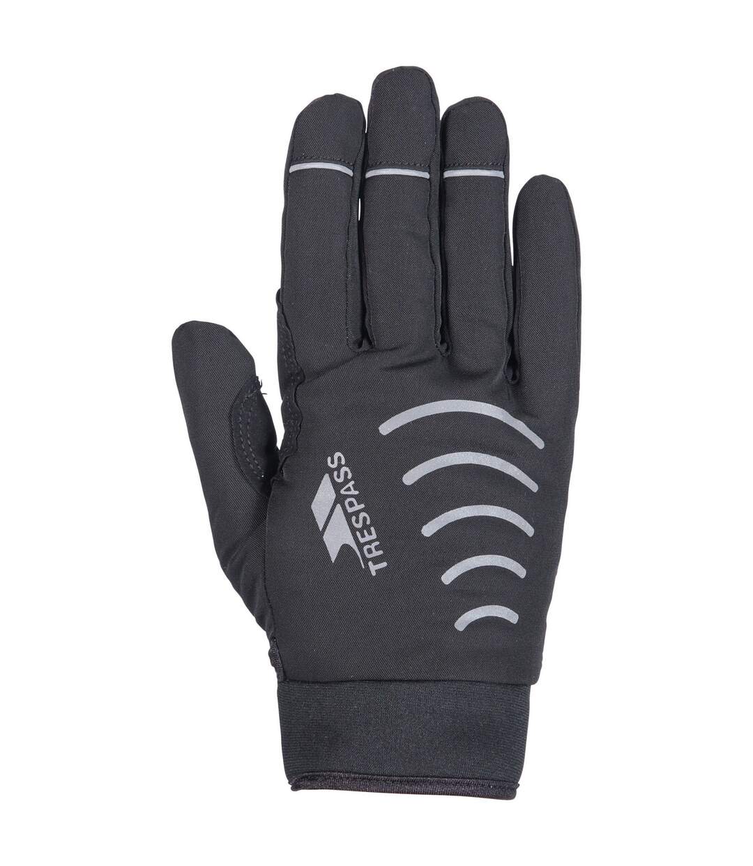 Trespass Adults Unisex Crossover Gloves (1 Pair) (Black) - UTTP425-1
