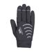 Trespass Adults Unisex Crossover Gloves (1 Pair) (Black) - UTTP425-1