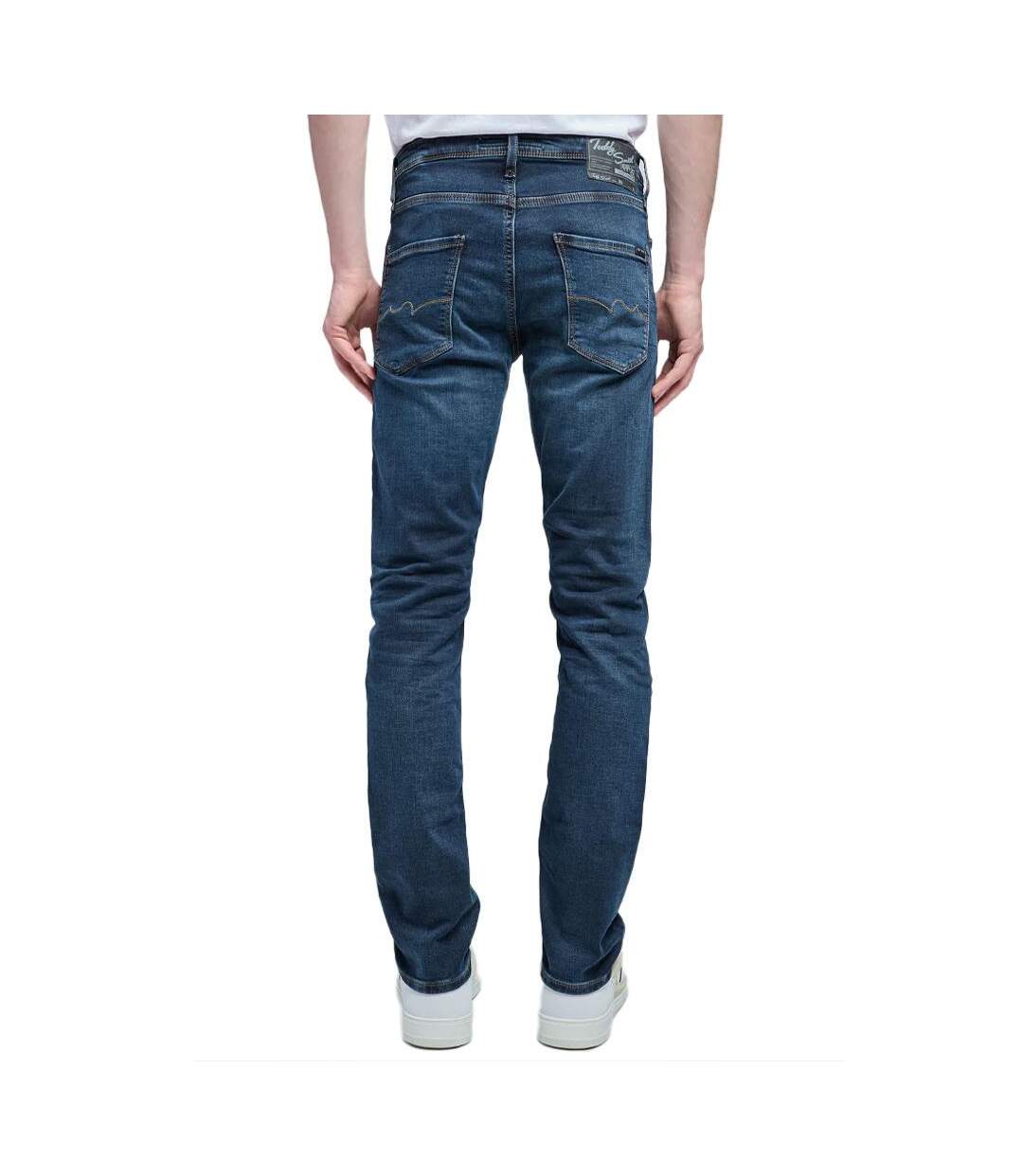 Jean droit bleu brut denim homme teddy smith reeple rock - 28-2