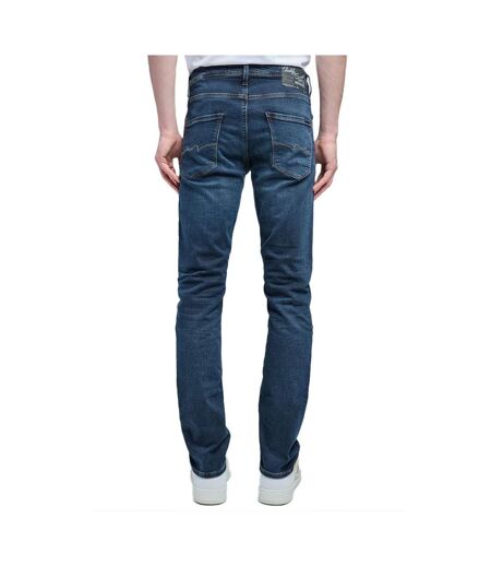 Jean droit bleu brut denim homme teddy smith reeple rock - 28