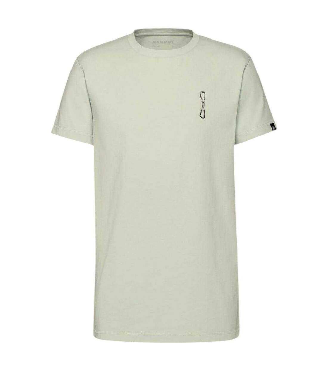 T-shirt Motif/style Imprimé Au Dos Homme Sauge Argenté Mammut-1