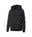Sweat À Capuche Motif/style Imprimé Intégral Love Femme Noir Puma-2
