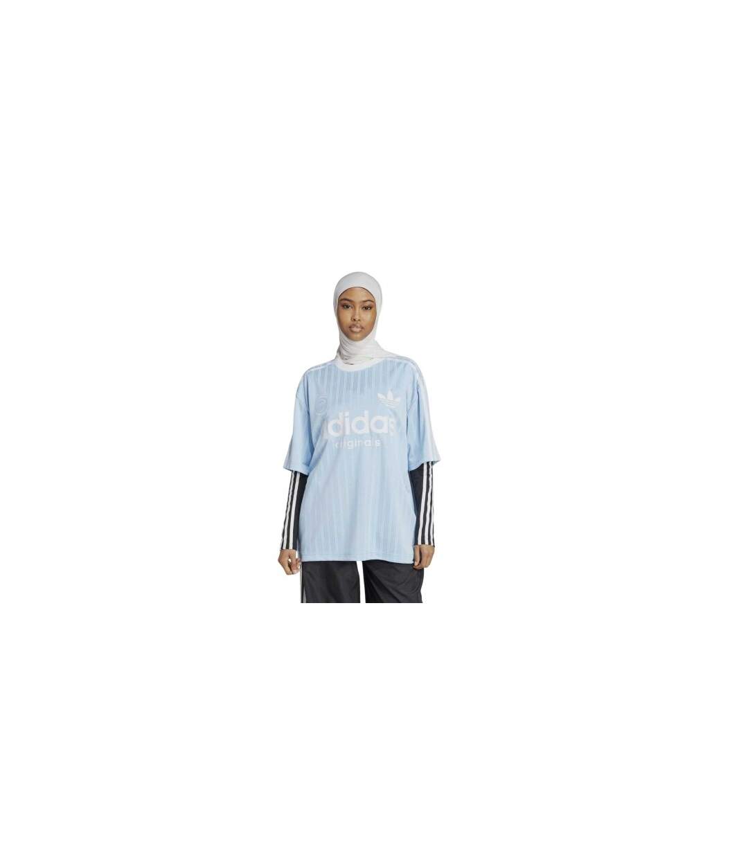 T-shirt Originals Femme Bleu Adidas-1