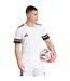 T-shirt Squadra Homme Blanc Noir Adidas-1