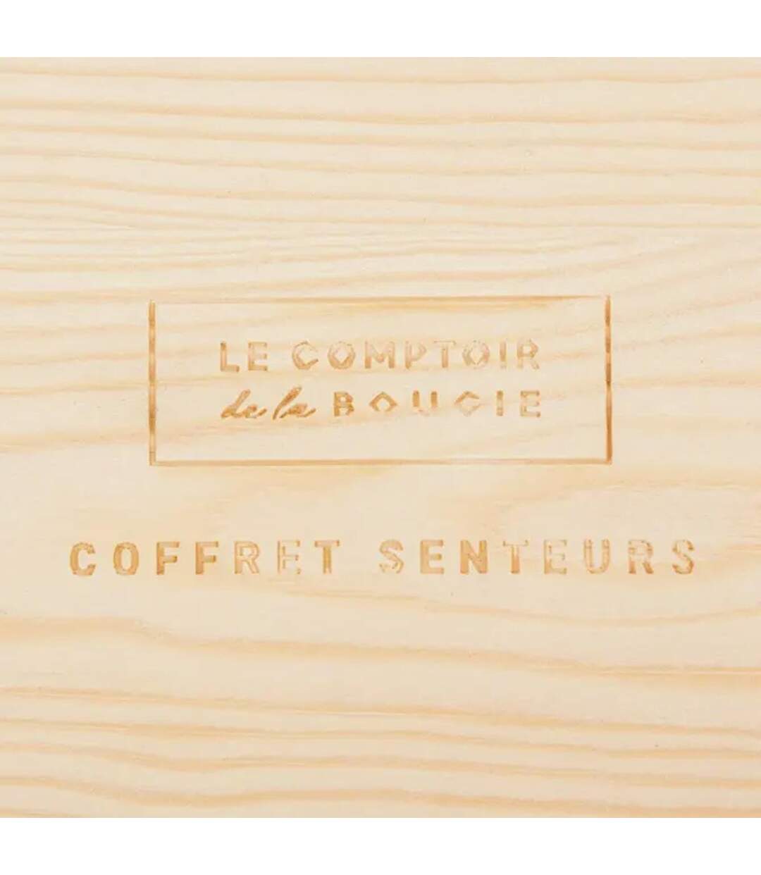 Coffret Senteur Parfumé 10 Pièces Bois 15cm Beige-3