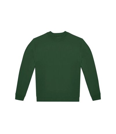 Unisex adult id.332 crew neck sweatshirt bottle green B&C