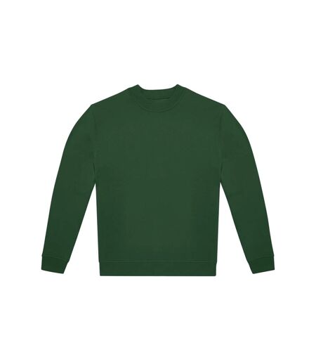 Unisex adult id.332 crew neck sweatshirt bottle green B&C