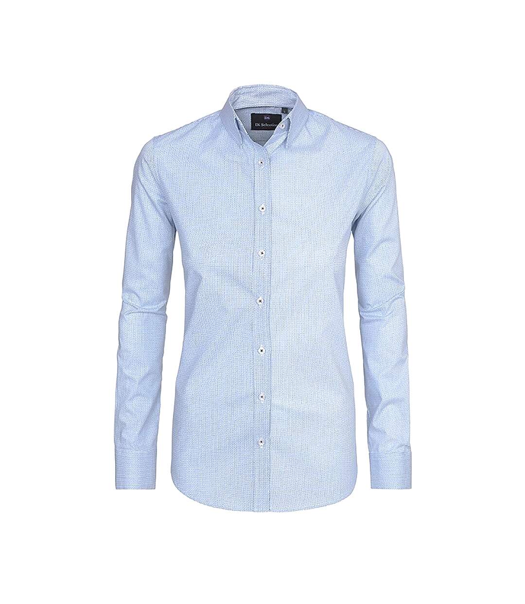 Chemisier Greece Femme Bleu Ciel Di Selentino-1