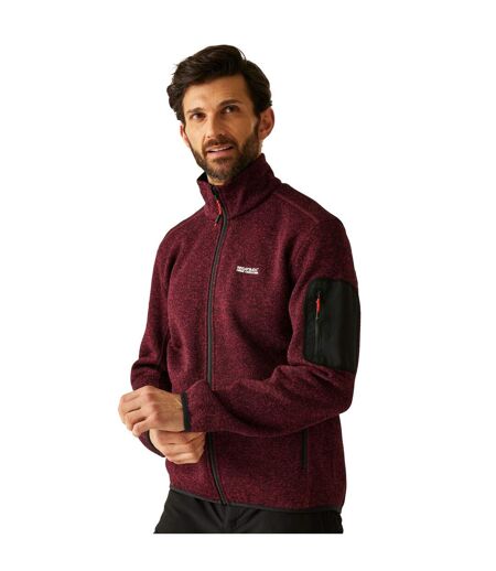 Veste Polaire Newhill Homme Pourpre Foncé Regatta