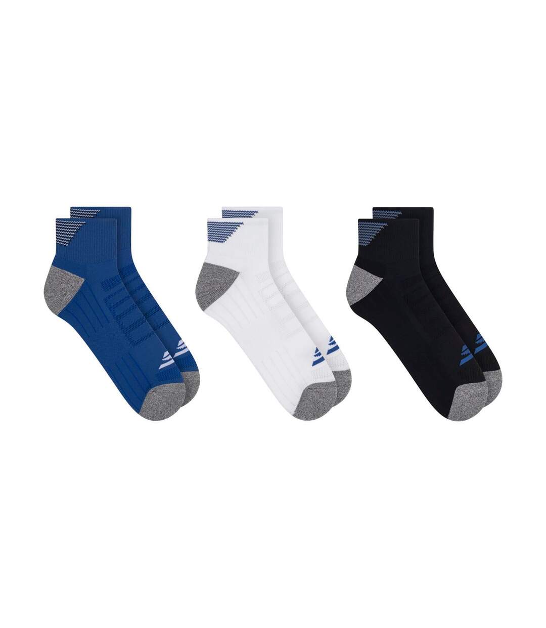 Chaussettes Homme Bleu Blanc Noir Skechers-2