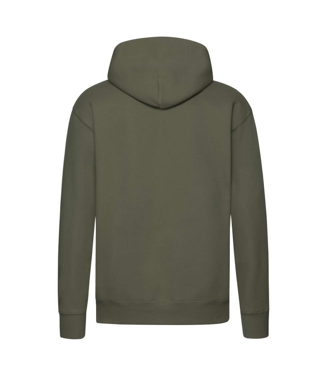 Sweat À Capuche Premium Homme Olive Classique Fruit Of The Loom-2