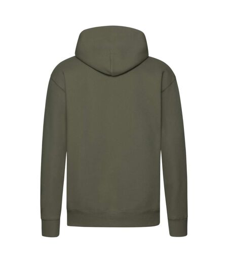 Sweat À Capuche Premium Homme Olive Classique Fruit Of The Loom