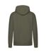 Sweat À Capuche Premium Homme Olive Classique Fruit Of The Loom-2
