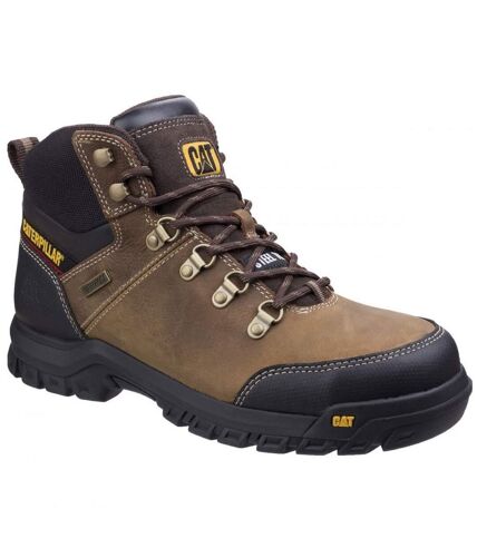 Caterpillar Mens CAT Framework S3 Safety Leather Boots (Black) - UTFS5239