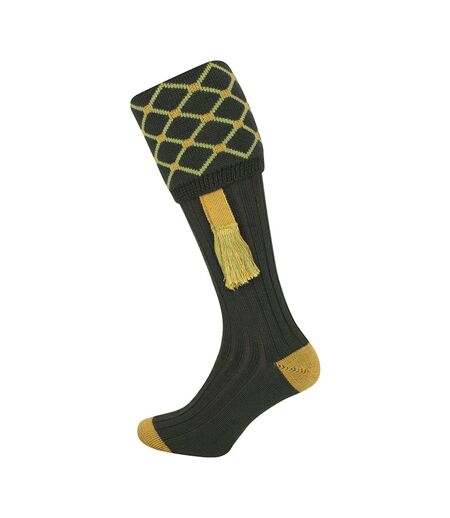 Chaussettes De Tir Diamantées Unisexes Pour Adultes Avec Jarretières Vert Jack Pyke