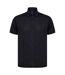 Henbury Mens Piqu Polo Shirt (Black) - UTPC4429-2