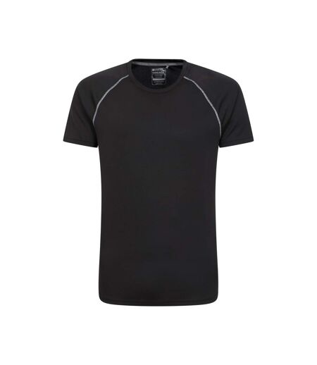 Mens Endurance Isocool T-shirt Black Mountain Warehouse