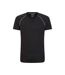Mens Endurance Isocool T-shirt Black Mountain Warehouse-1