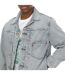 Veste Camionneur Homme Bleu Denim Levis-4