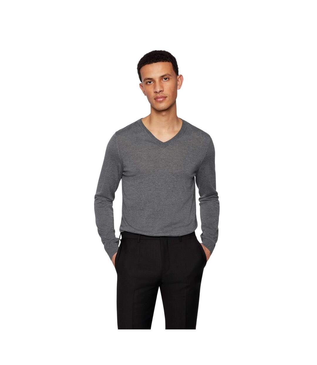 Mens Melba P Sweatshirt Grey Hugo Boss-1