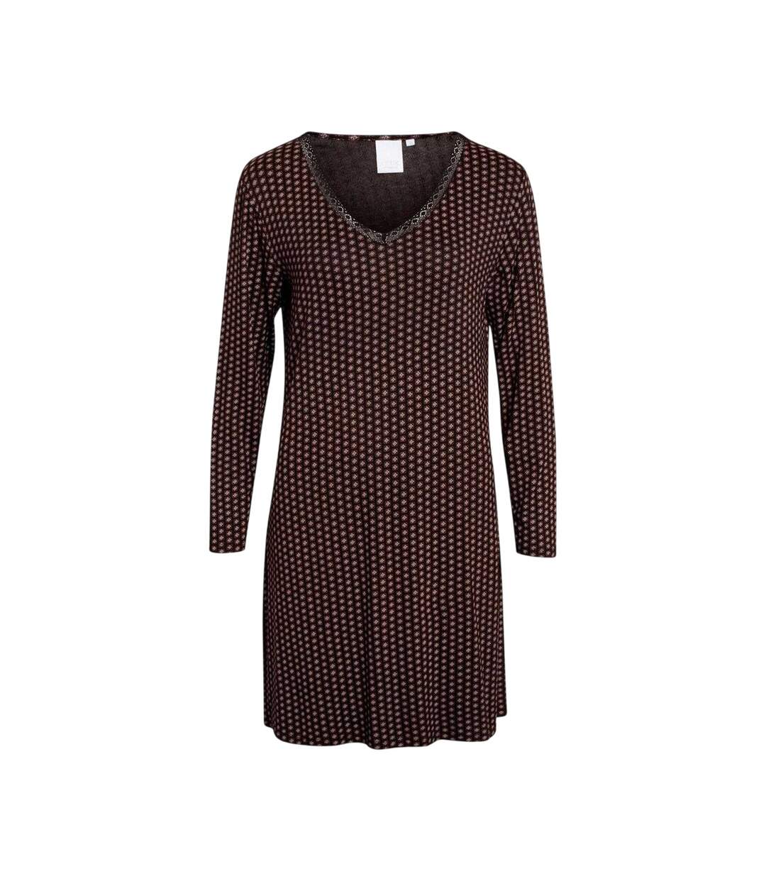 Robe T-shirt Motif/style Géométrique Jacqueline Femme Noir CCDK Copenhagen-2