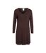 Robe T-shirt Motif/style Géométrique Jacqueline Femme Noir CCDK Copenhagen-2