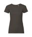 Russell Womens/Ladies Organic Short-Sleeved T-Shirt (Dark Olive)