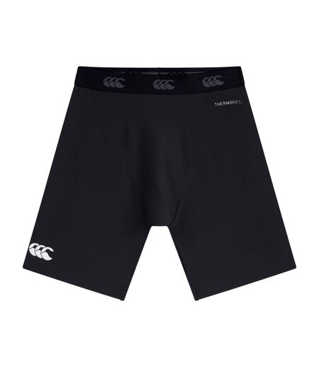 Mens Thermoreg Base Layer Shorts Black Canterbury