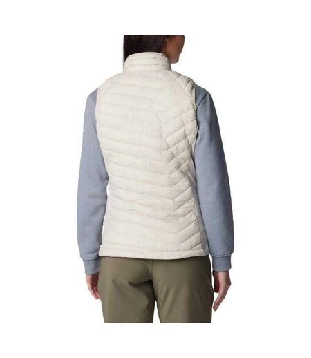 Doudoune Sans Manches Motif/style Matelassé Powder Pass Femme Beige Columbia