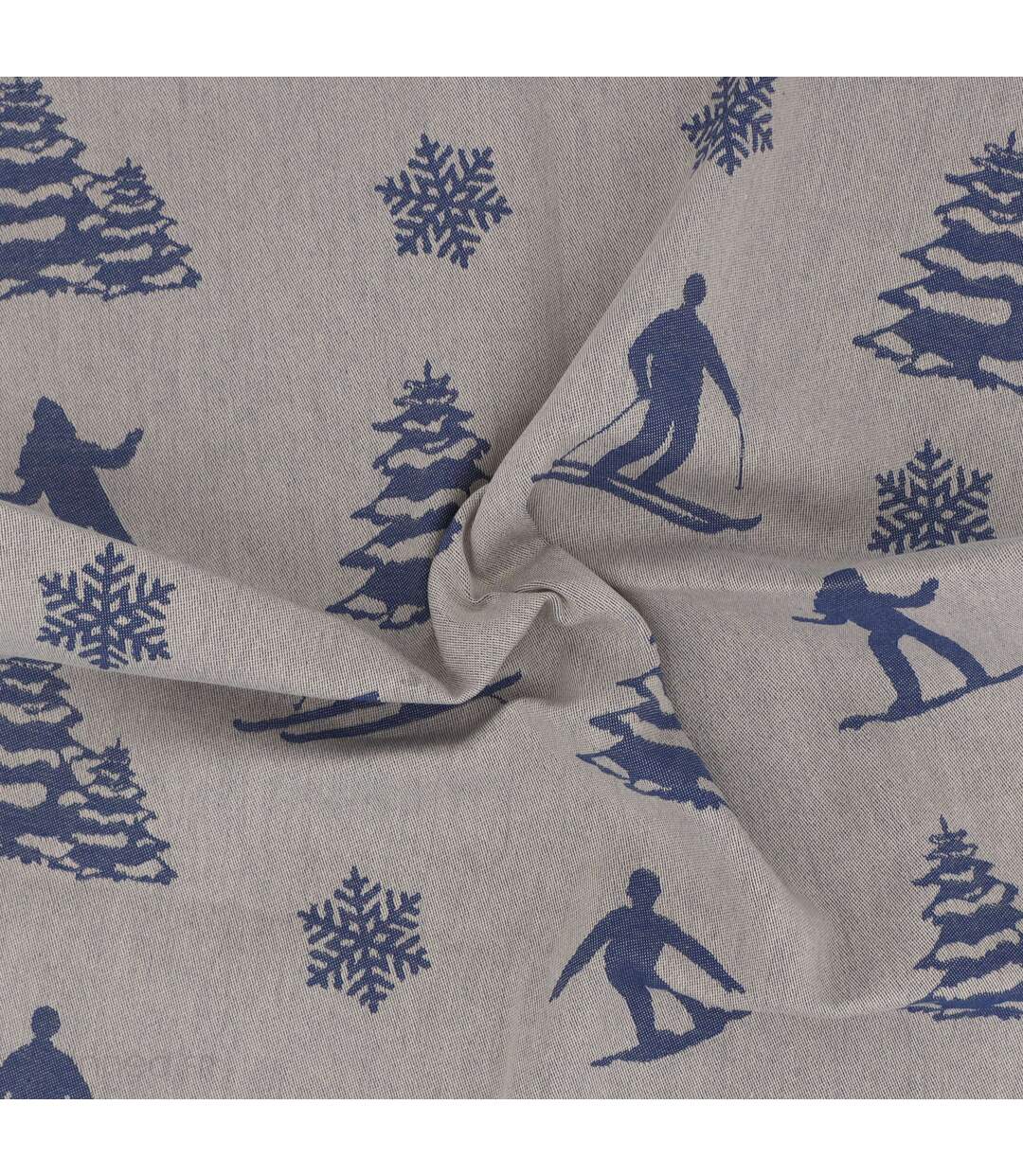 Lot de 2 torchons de cuisine toile coton SKI-3