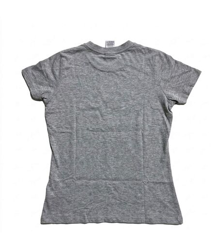 T-shirt Motif/style Logo 90s Femme Gris Chiné Umbro
