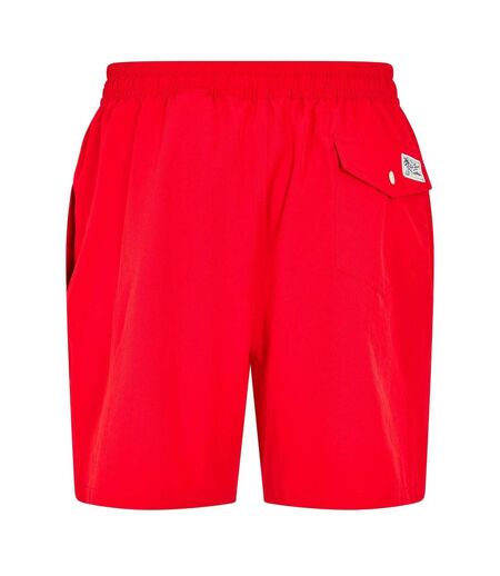 Short De Bain Traveller Homme Rouge Ralph Lauren