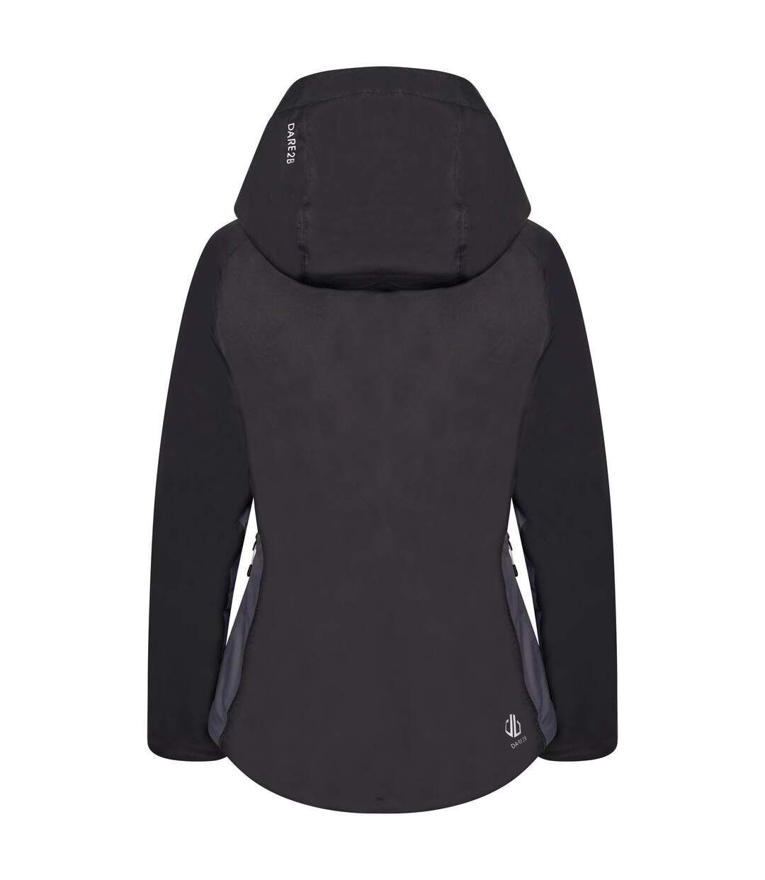 Womens/ladies radiate ii waterproof ski jacket black/ebony grey Regatta-2