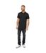 Mens Domray Polo Shirt Black Bewley & Ritch-1