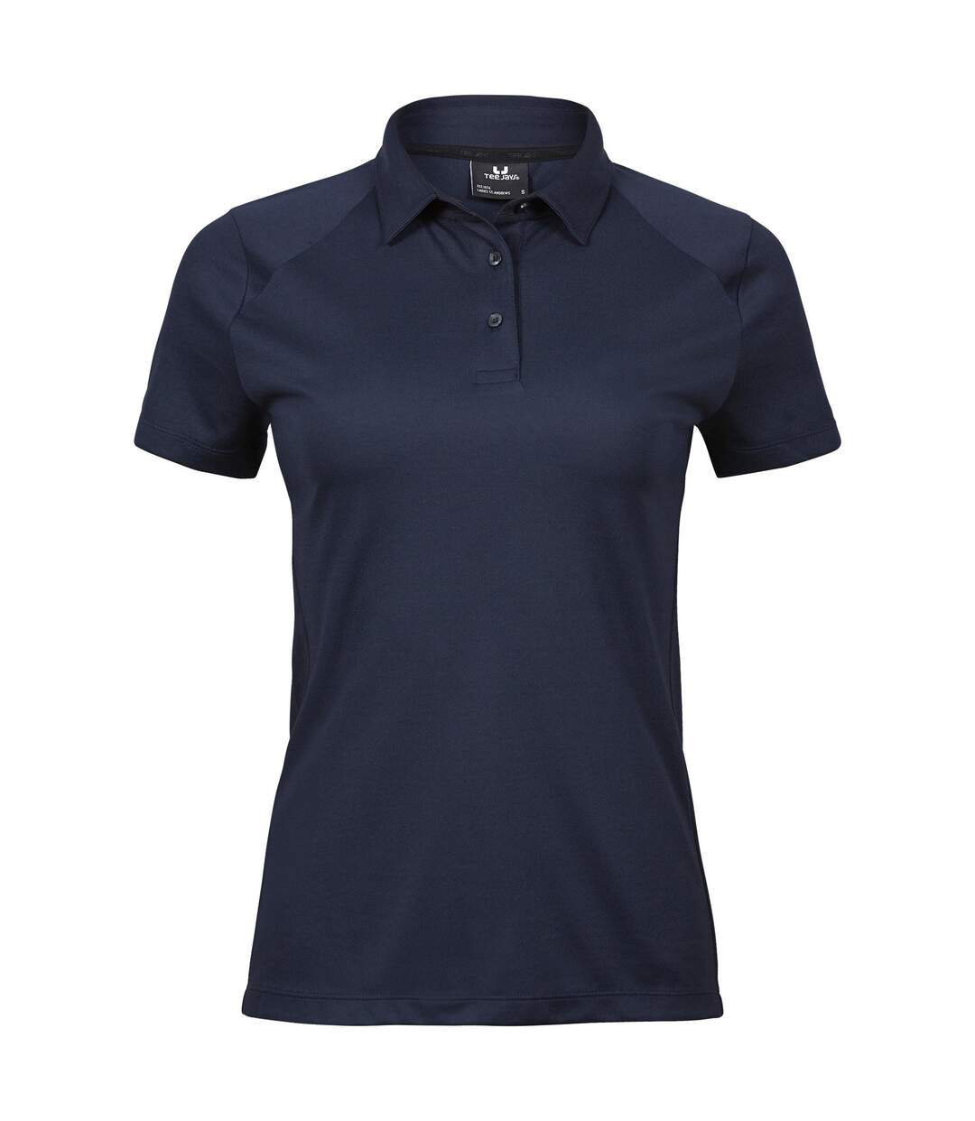Polo Luxury Femme Bleu Marine Tee Jays-1
