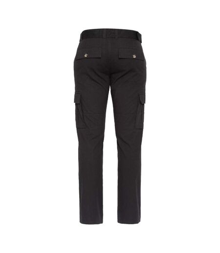 Pantalon fluide noir homme schott trassault