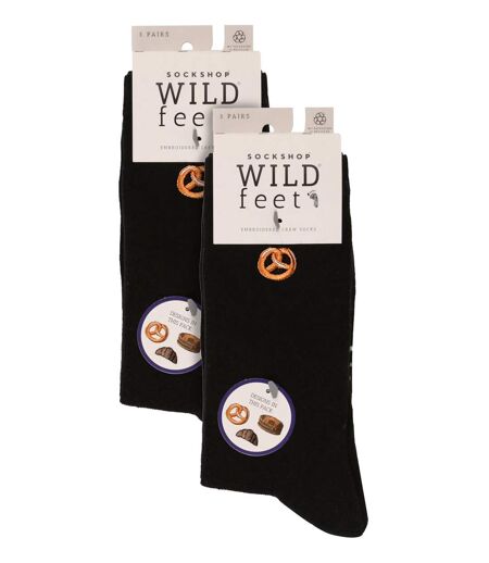 Wildfeet - 6 Pack Ladies Novelty Cotton Socks