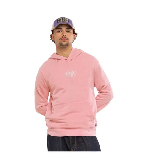 Sweat à capuche homme en french terry acid wash Mattia Vondutch