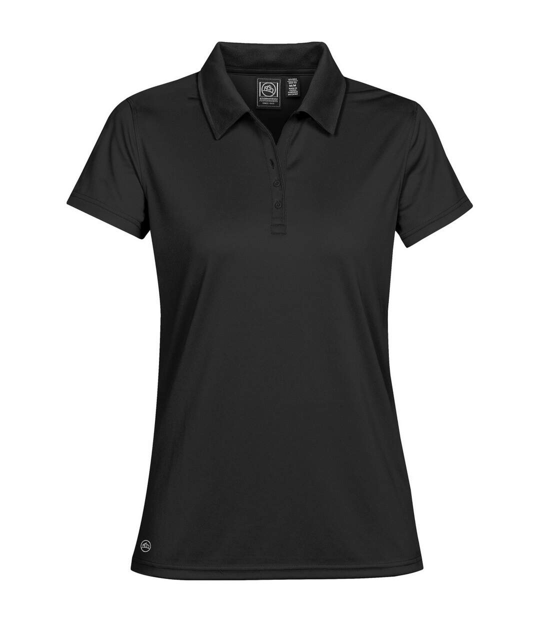 Polo eclipse femme noir Stormtech-1